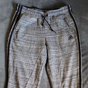 Adidas Heather Grey Track Pants